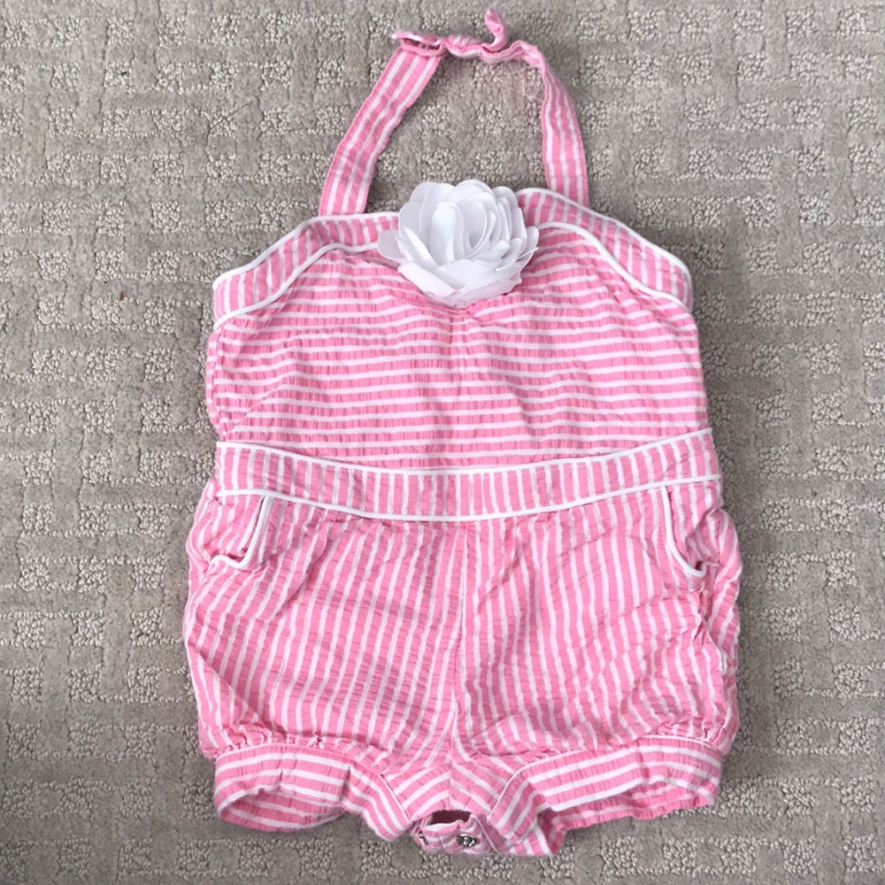 janie and jack baby girl romper.